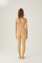 Load image into Gallery viewer, Seamless leggings with wide waistband Latte
