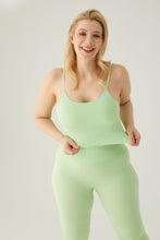 Load image into Gallery viewer, Seamless Cami Bra Pistachio
