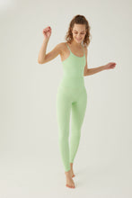Load image into Gallery viewer, Seamless leggings with wide waistband Pistachio
